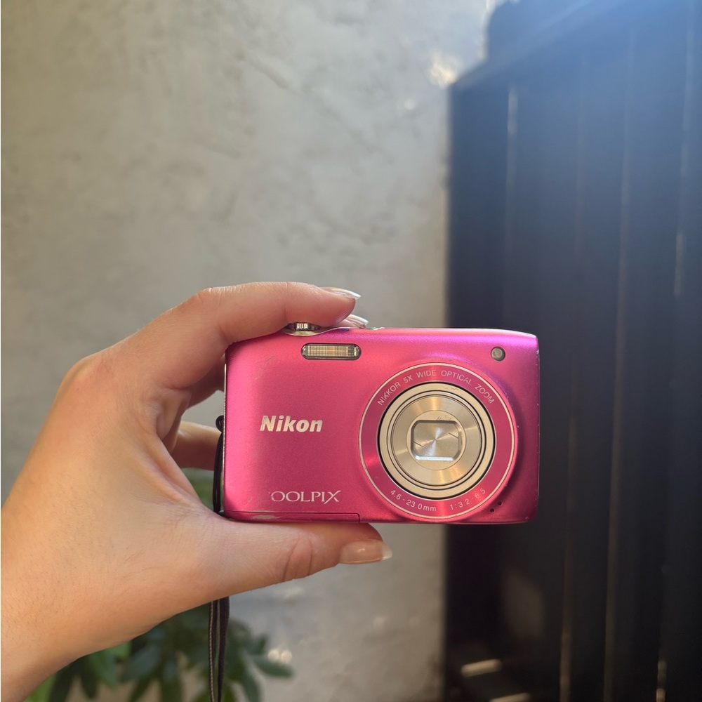 Nikon COOLPIX Vibrant Pink Camera